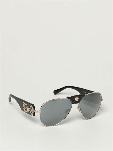 versace sonnenbrille herren gold schwarz|VERSACE Sonnenbrillen für Herren kaufen .